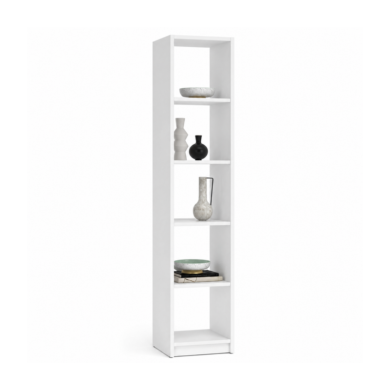 Scaffale in legno N01 bianco