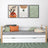 Letto divano bianco-quercia – laterale sponda in legno, vista laterale, Nizio
