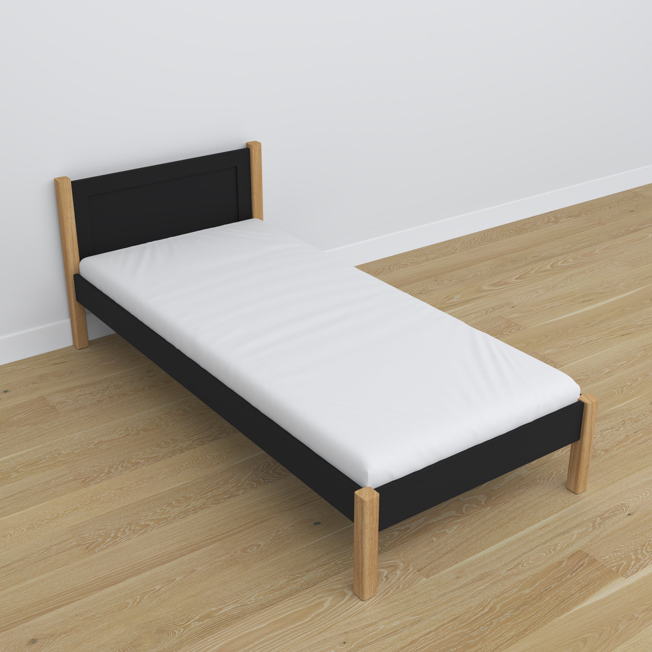 Nizio pine slatted base for single bed – durable support base