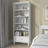 Scaffale in legno 1S 80 Scandi bianco