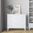 Cassettiera 3S in legno bianco – cassetti aperto, capiente ambiente vani