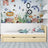 Letto pino trasparente con cassetto – vista laterale, in legno, Nizio Home