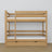 Oak Bunk Bed Natural Oak – Ladder and Joint Details, Children’s Room