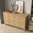 Chest of drawers 6S oak natural oak 154 cm in bedroom – Scandinavian arrangement