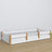 Low Bed White and Oak Wooden – Dimensions and Diagram, Nizio