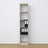 Bookcase oak bleached oak – close-up of shelves and details, Nizio Home