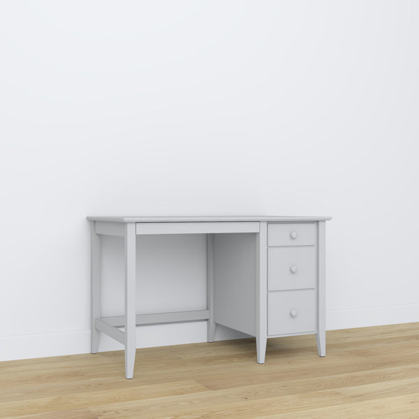 Drewniane biurko 3S Scandi popielaty