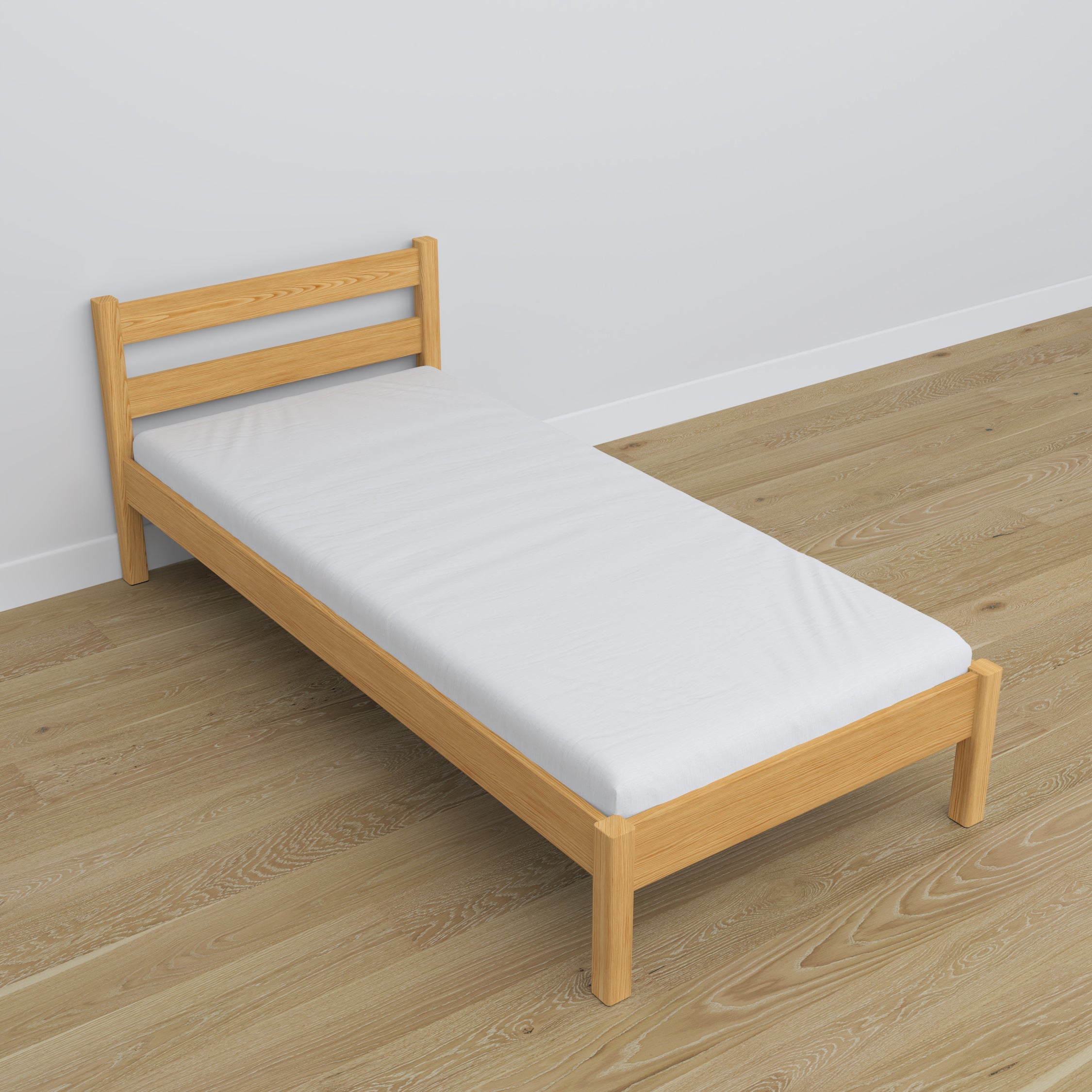 Nizio pine slatted base for single bed – durable support base