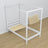 Canopy Bed White – Wooden Joints, Close-up, Nizio Home