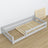 Low Bed Grey Wooden – Dimensions and Diagram, Nizio
