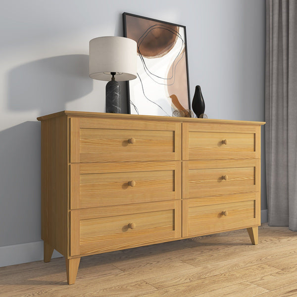 Sosnowa komoda 6S 154 Scandi sosna naturalna