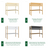 Loft Bed with Desk N01 RAL/NCS – Wooden, Color Matched to Your Interior, Nizio Home