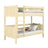 Clear Pine Wooden Bunk Bed – Children’s Room, Solid Wood, Scandinavian Style
