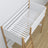 White and Oak Wooden Loft Bed – Ladder and Joint Details, Nizio Home