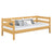 Letto divano in legno pino naturale – stanza per bambini, stile scandinavo Nizio