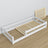 Low Bed White Wooden – Dimensions and Diagram, Nizio
