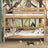 Natural Oak Bunk Bed – Oak Ladder and Safety Rail, Nizio Home