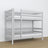 Grey Wooden Bunk Bed – Close-up of Joints and Wood Details