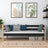 Letto divano in legno nero-quercia – stanza per bambini, stile scandinavo Nizio