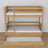 Letto a castello in rovere naturale con cassetto – dimensioni e schema, Nizio