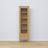 Display cabinet with drawer oak natural oak 57 cm – living room, Scandinavian style Nizio