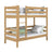 Oak Bunk Bed Natural Oak – Children’s Room, Solid Wood, Scandinavian Style