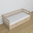 Oak sofa bed with drawer bleached oak – child’s room, scandi arrangement