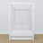 Canopy Bed White – Open Drawer, Wooden, Nizio Home
