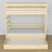 Letto a castello in legno pino trasparente con cassetto – dimensioni e schema, Nizio