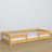 Letto basso in legno pino naturale – dettaglio giunzioni, Nizio Home