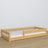 Low Wooden Natural Pine Bed – Joint Details, Nizio Home