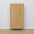 Armadio 2-porteowa con cassetto in rovere naturale – della camera da lettoa, stile scandinavo