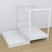 Wooden canopy bed white – decorative frame, child’s room