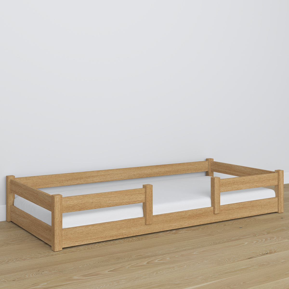 Low Bed Oak Natural Oak – Joint Details, Nizio Home