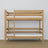Oak Bunk Bed Natural Oak – Slatted Frame, Durable Joinery Joints