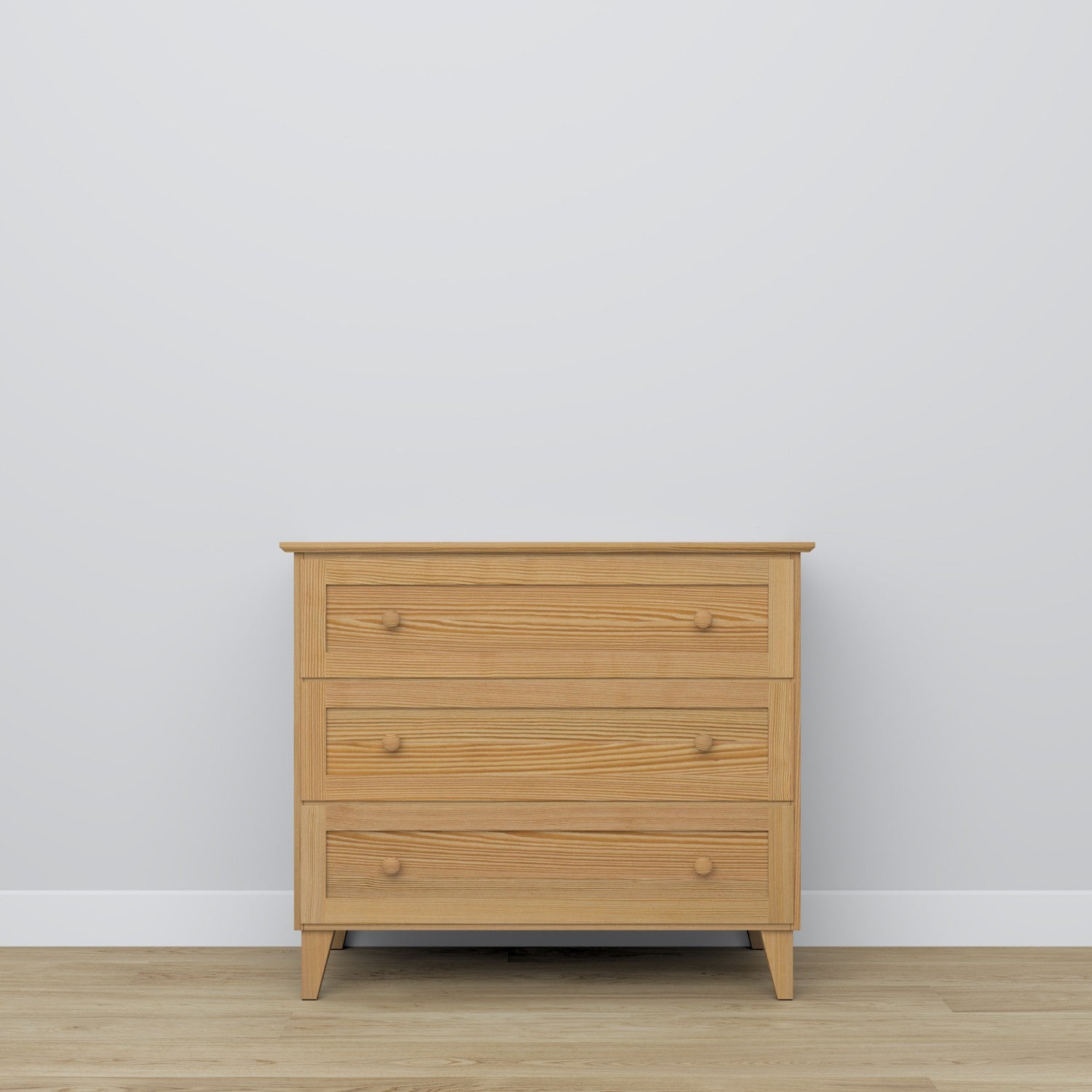 Sosnowa komoda 3S 105 Scandi sosna naturalna