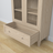 Vetrina in rovere 1S 90 Scandi rovere sbiancato
