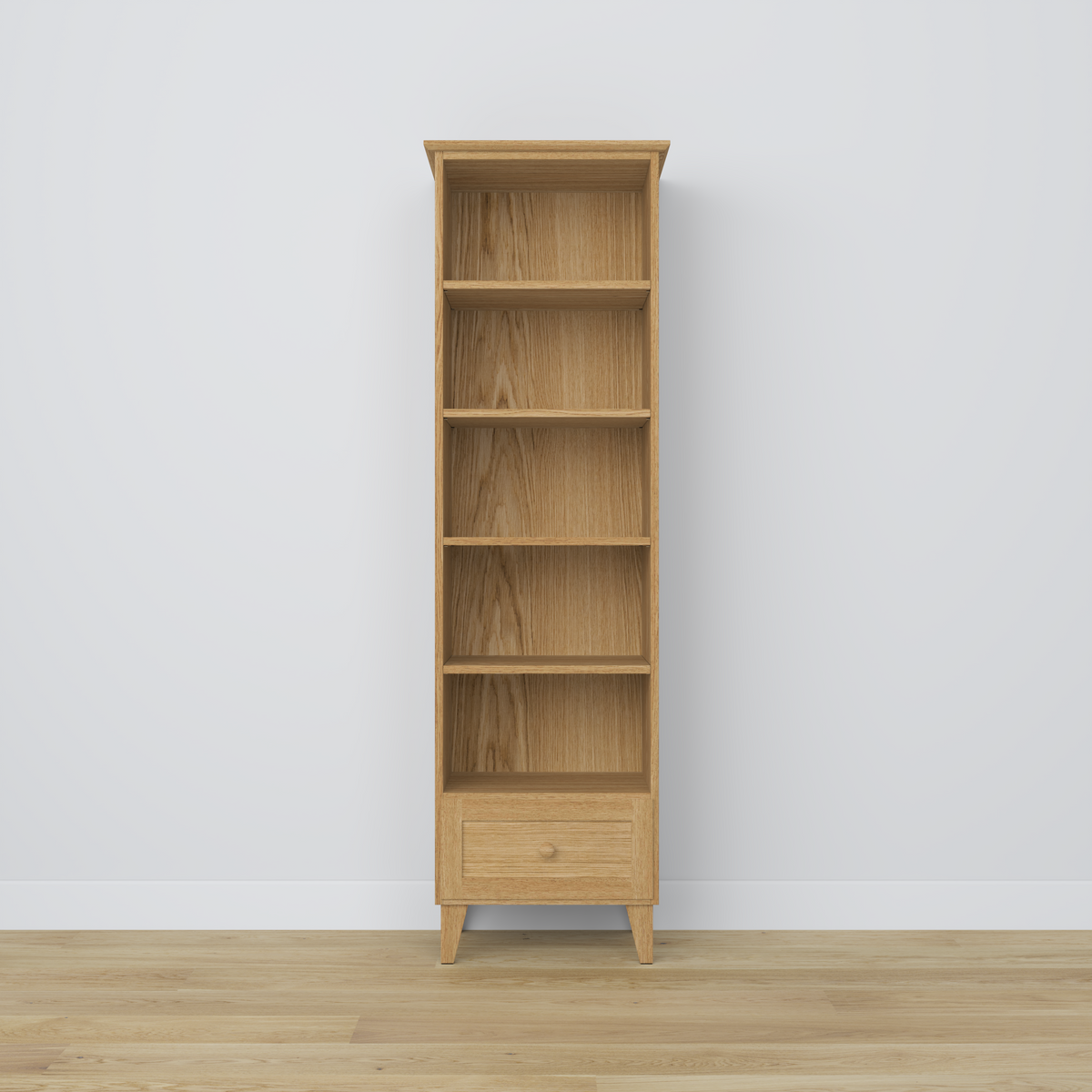 Libreria in rovere 1C 57 Scandi rovere naturale