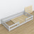 Low Bed Grey Wooden – Dimensions and Diagram, Nizio