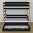 Black and Oak Wooden Bunk Bed with Drawer – Dimensions and Diagram, Nizio