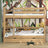 Oak Bunk Bed Natural Oak – Open Drawer, Spacious Storage Under the Bed
