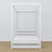 Letto con baldacchino e cassetto per materasso bianco in legno – dimensioni, Nizio