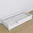 Low Bed White in Bedroom – Scandinavian Arrangement, Wooden