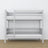 Grey Wooden Bunk Bed – Side View, Nizio Home