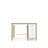Scrivania in legno 3S Scandi bianco / rovere naturale