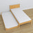 Letto con cassetto per materasso pino naturale in legno – dimensioni, Nizio