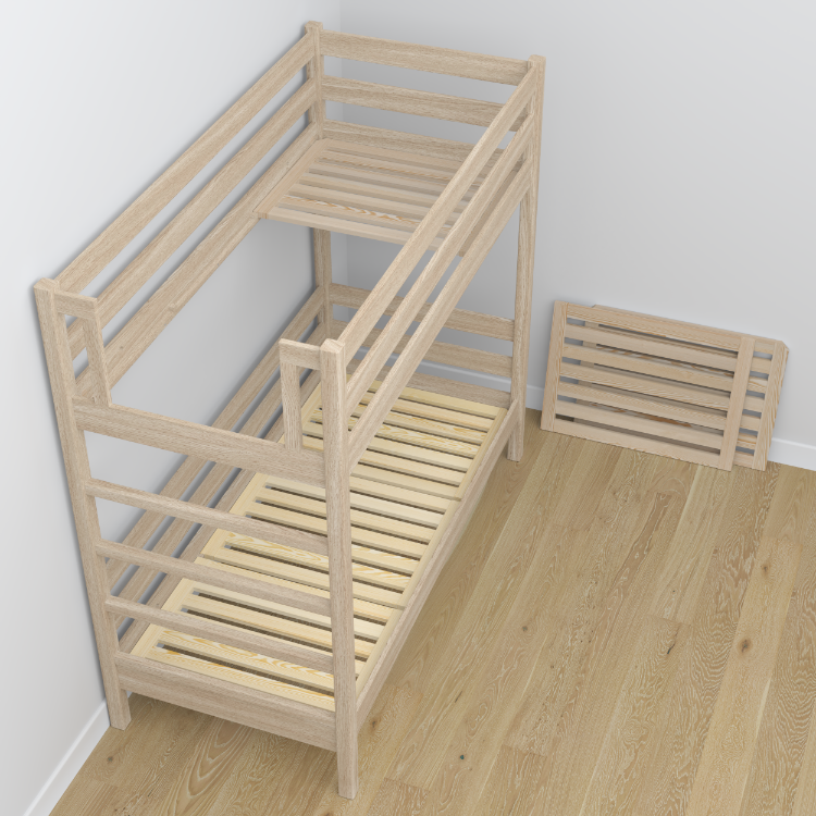 Nizio Home pine slatted base – for bunk beds and loft beds
