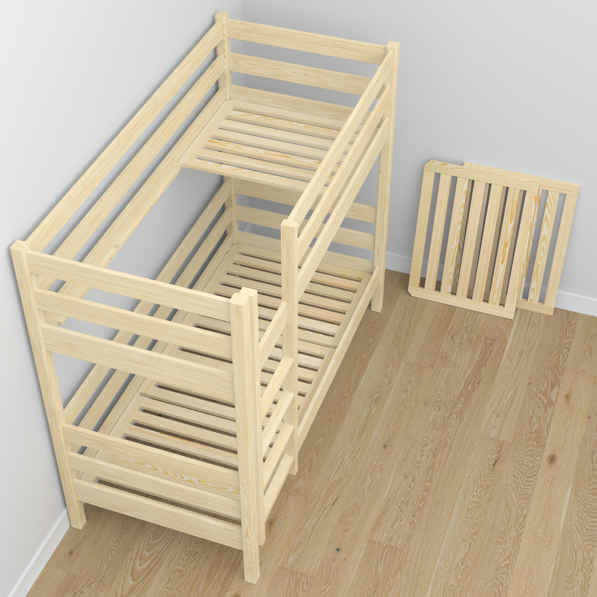 Nizio Home pine slatted base – for bunk beds and loft beds