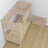 Oak Bunk Bed Bleached Oak with Mattress Drawer – Room Arrangement