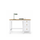Scrivania in legno 3S Scandi bianco / quercia naturale